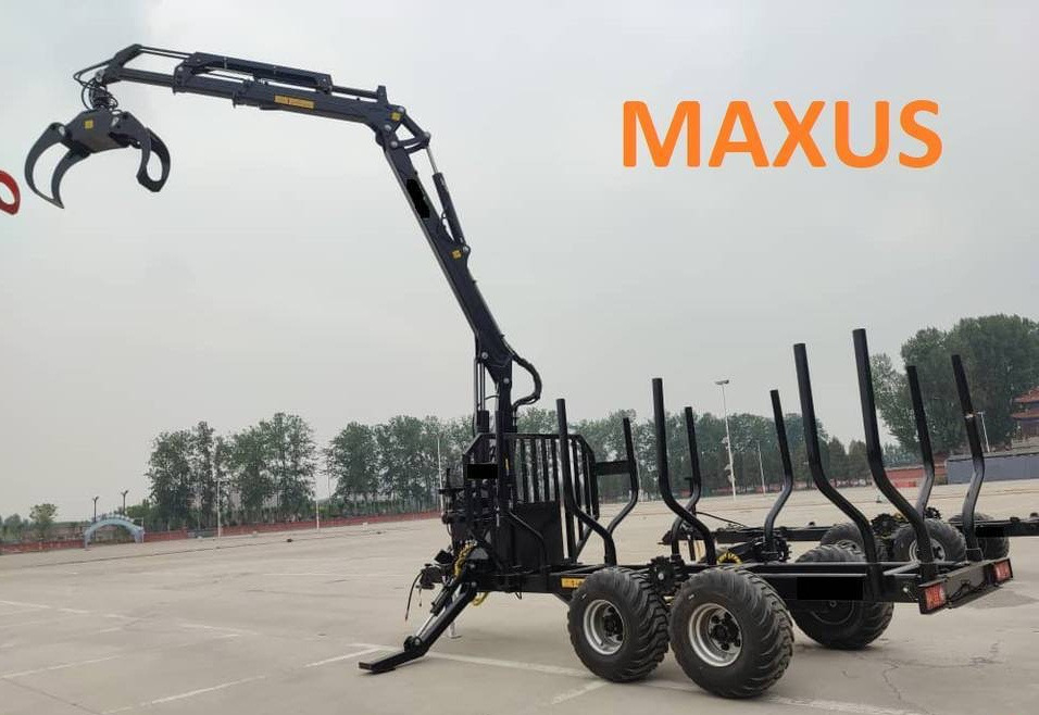 Maxus MAXUS 1400 Erdészeti Pótkocsi + Daru 780 - Šumska prikolica: slika 4 Maxus MAXUS 1400 Erdészeti Pótkocsi + Daru 780 - Šumska prikolica: slika 4
