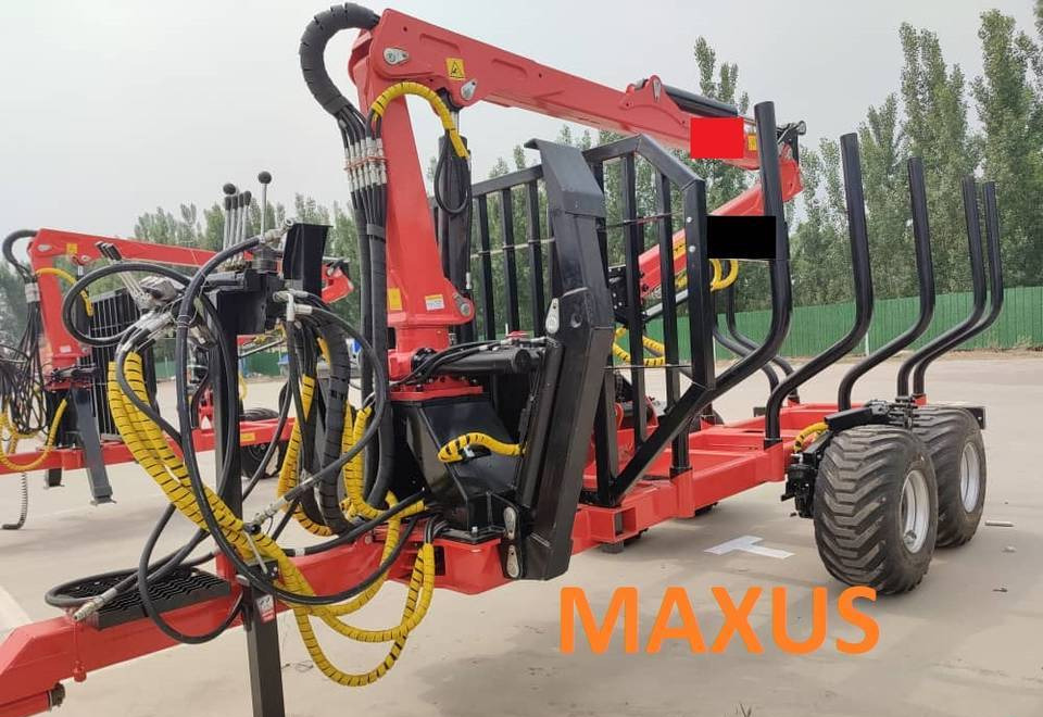 NEW MAXUS 6 TON Trailer + Crane 4.2 m Warranty | НОВА прицепа 6 ТОН + Кран 4,2 м MAXUS Гарантія - Šumska prikolica: slika 3 NEW MAXUS 6 TON Trailer + Crane 4.2 m Warranty | НОВА прицепа 6 ТОН + Кран 4,2 м MAXUS Гарантія - Šumska prikolica: slika 3