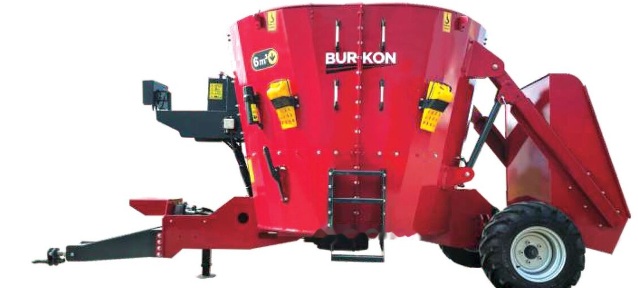Burkon 6m3 Çekilir (380V) Dikey Yem Karma Makinesi ( BK-F600 ) - Prikolica za mešanje stočne hrane: slika 2 Burkon 6m3 Çekilir (380V) Dikey Yem Karma Makinesi ( BK-F600 ) - Prikolica za mešanje stočne hrane: slika 2