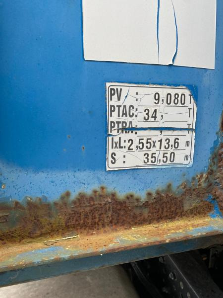 Fruehauf GT TRAILOR - Poluprikolica sa ceradom: slika 5 Fruehauf GT TRAILOR - Poluprikolica sa ceradom: slika 5