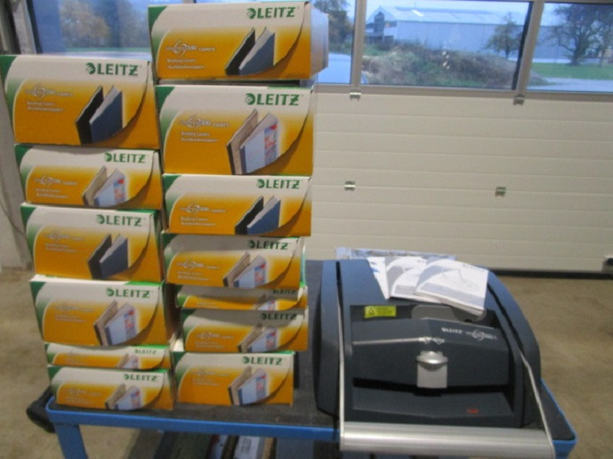 BINDEGERÄT LEITZ impressBIND 280 mit Entbinder - Štamparska mašina: slika 3 BINDEGERÄT LEITZ impressBIND 280 mit Entbinder - Štamparska mašina: slika 3