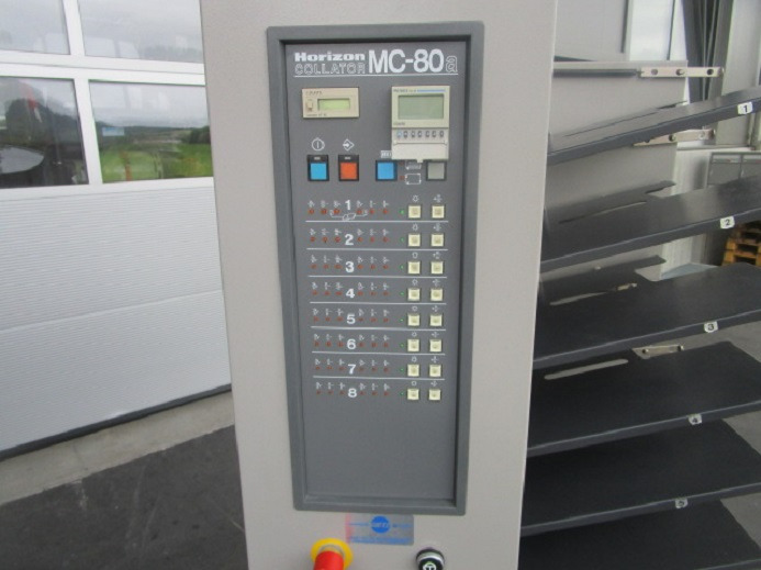 ZUSAMMENTRAGTURM HORIZON MC-80a MIT KOMPRESSOR - Štamparska mašina: slika 5 ZUSAMMENTRAGTURM HORIZON MC-80a MIT KOMPRESSOR - Štamparska mašina: slika 5