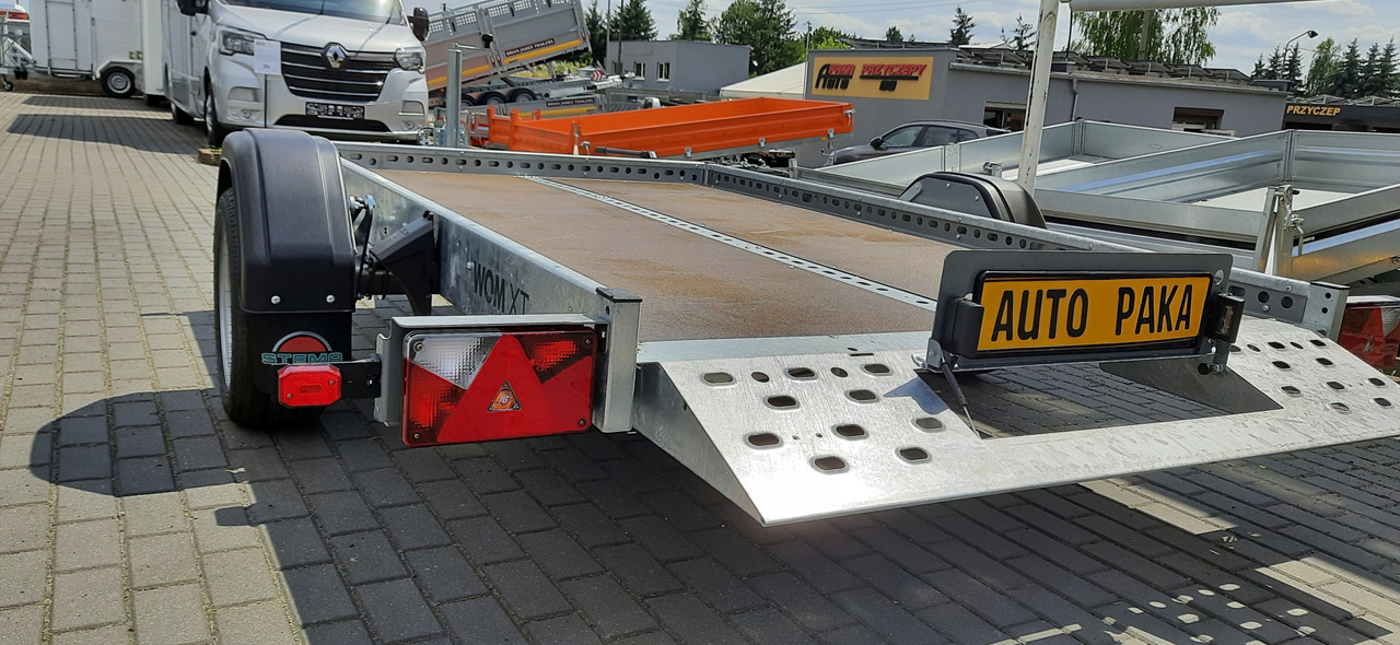 Prikolica za motor novi PRZYCZEPA DO MOTOCYKLA QUADA RAMPA UCHYLNA 1300KG / MOTORCYCLE QUAD TRAILER WITH TILTING RAMPS 1300KG: slika 6