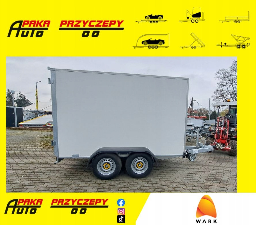 PRZYCZEPA KONTENER CARGO 4 BOX 3x1,5 DMC 2700 / CARGO CONTAINER TRAILER 4 BOX 3x1.5 DMC 2700 - Prikolica sa zatvorenim sandukom: slika 1 PRZYCZEPA KONTENER CARGO 4 BOX 3x1,5 DMC 2700 / CARGO CONTAINER TRAILER 4 BOX 3x1.5 DMC 2700 - Prikolica sa zatvorenim sandukom: slika 1