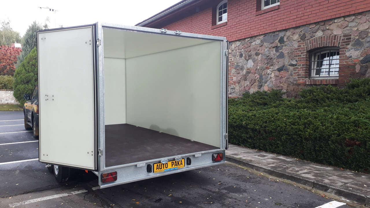 PRZYCZEPA KONTENER CARGO PAKA FURGON BOX 400 x 200 / CARGO CONTAINER TRAILER VAN BOX 400 x 200 - Prikolica sa zatvorenim sandukom: slika 5 PRZYCZEPA KONTENER CARGO PAKA FURGON BOX 400 x 200 / CARGO CONTAINER TRAILER VAN BOX 400 x 200 - Prikolica sa zatvorenim sandukom: slika 5