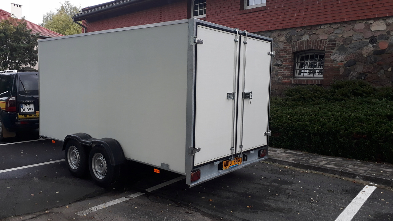 PRZYCZEPA KONTENER CARGO PAKA FURGON BOX 400 x 200 / CARGO CONTAINER TRAILER VAN BOX 400 x 200 - Prikolica sa zatvorenim sandukom: slika 4 PRZYCZEPA KONTENER CARGO PAKA FURGON BOX 400 x 200 / CARGO CONTAINER TRAILER VAN BOX 400 x 200 - Prikolica sa zatvorenim sandukom: slika 4