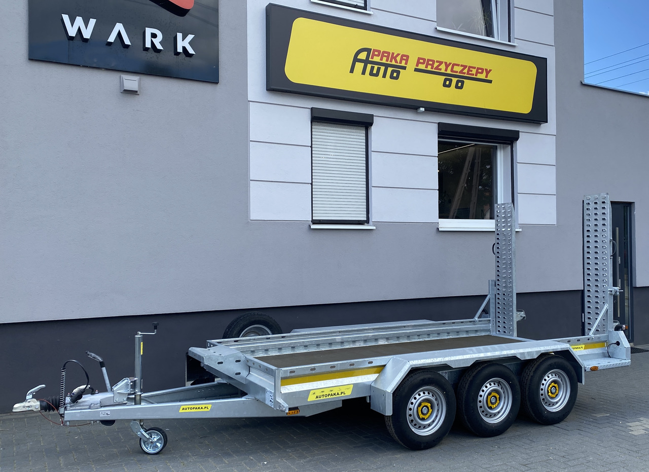 PRZYCZEPA LAWETA DO MINIKOPARKI KOPARKI 3 OSIE / MINI EXCAVATOR TRANSPORTER TRAILER 3 AXLES - Prikolica za prevoz radnih mašina: slika 4 PRZYCZEPA LAWETA DO MINIKOPARKI KOPARKI 3 OSIE / MINI EXCAVATOR TRANSPORTER TRAILER 3 AXLES - Prikolica za prevoz radnih mašina: slika 4