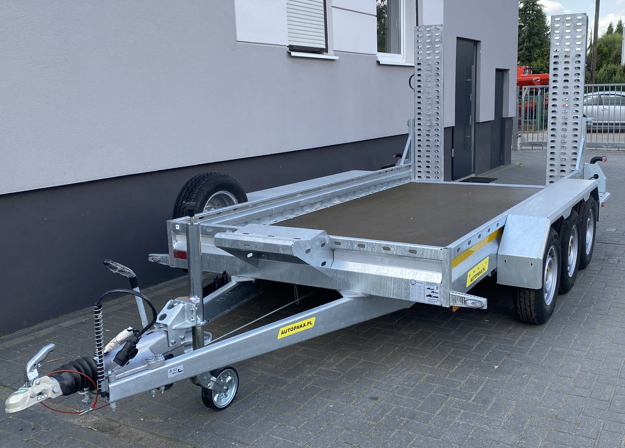 PRZYCZEPA LAWETA DO MINIKOPARKI KOPARKI 3 OSIE / MINI EXCAVATOR TRANSPORTER TRAILER 3 AXLES - Prikolica za prevoz radnih mašina: slika 5 PRZYCZEPA LAWETA DO MINIKOPARKI KOPARKI 3 OSIE / MINI EXCAVATOR TRANSPORTER TRAILER 3 AXLES - Prikolica za prevoz radnih mašina: slika 5