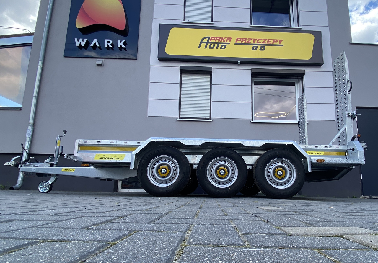 PRZYCZEPA LAWETA DO MINIKOPARKI KOPARKI 3 OSIE / MINI EXCAVATOR TRANSPORTER TRAILER 3 AXLES - Prikolica za prevoz radnih mašina: slika 2 PRZYCZEPA LAWETA DO MINIKOPARKI KOPARKI 3 OSIE / MINI EXCAVATOR TRANSPORTER TRAILER 3 AXLES - Prikolica za prevoz radnih mašina: slika 2
