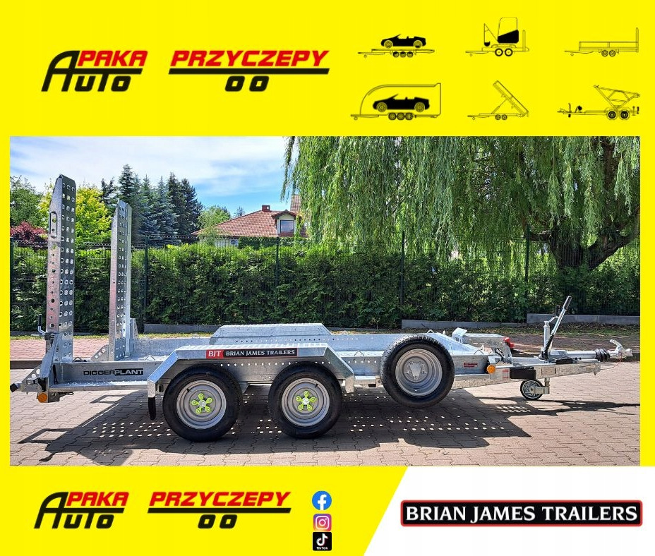 PRZYCZEPA LAWETA DO MINIKOPARKI PODNOŚNIKA 3500KG 3,20X1,70 / MINI EXCAVATOR LIFT TRAILER 3500KG 3.20X1.70 - Prikolica za prevoz radnih mašina: slika 1 PRZYCZEPA LAWETA DO MINIKOPARKI PODNOŚNIKA 3500KG 3,20X1,70 / MINI EXCAVATOR LIFT TRAILER 3500KG 3.20X1.70 - Prikolica za prevoz radnih mašina: slika 1