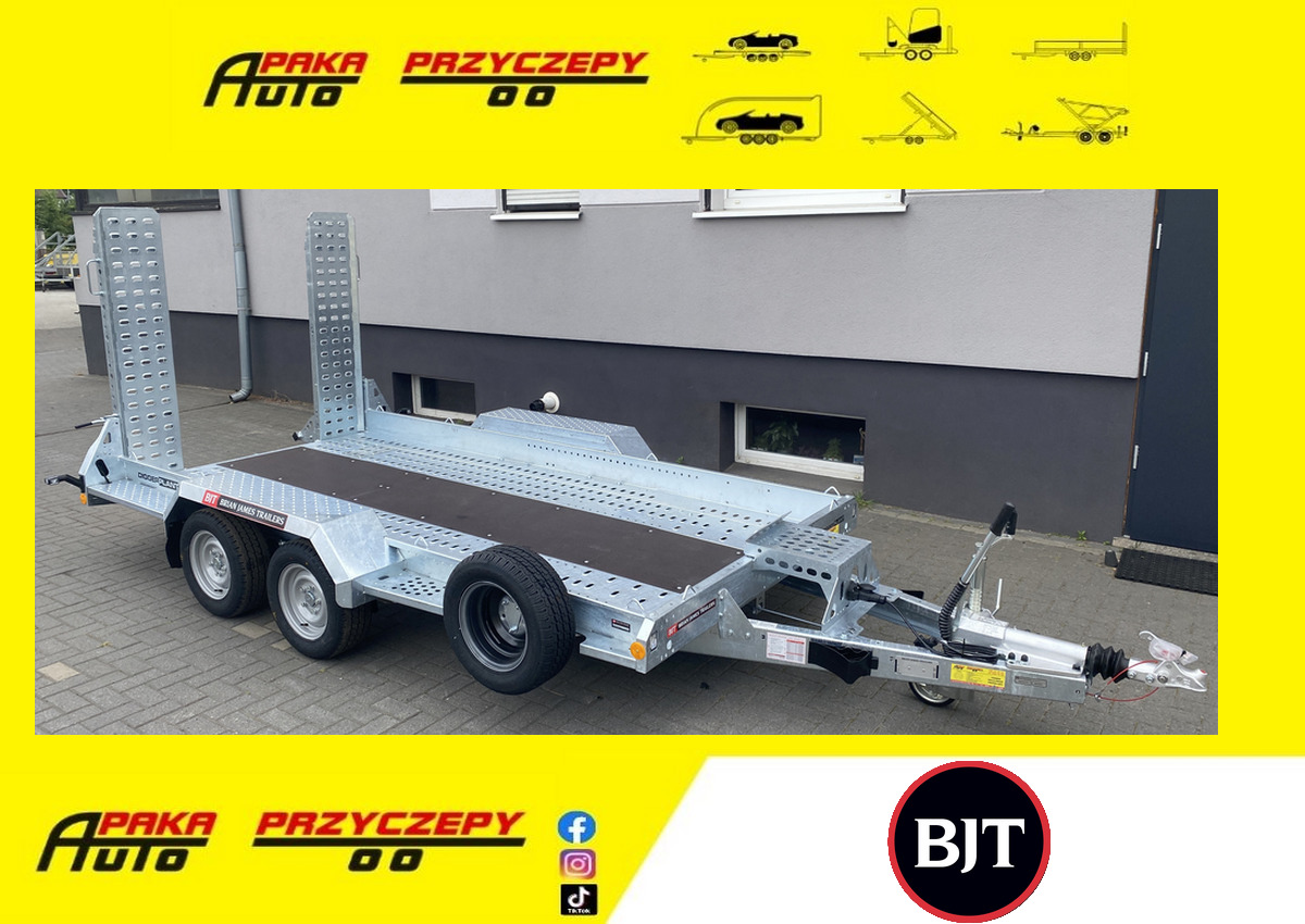 PRZYCZEPA LAWETA KOPARKI MINIKOPARKI 370x170 CM, 3500 KG / EXCAVATOR MINI EXCAVATOR TRANSPORTER TRAILER 370x170 CM, DMC 3500 KG - Prikolica za prevoz radnih mašina: slika 1 PRZYCZEPA LAWETA KOPARKI MINIKOPARKI 370x170 CM, 3500 KG / EXCAVATOR MINI EXCAVATOR TRANSPORTER TRAILER 370x170 CM, DMC 3500 KG - Prikolica za prevoz radnih mašina: slika 1