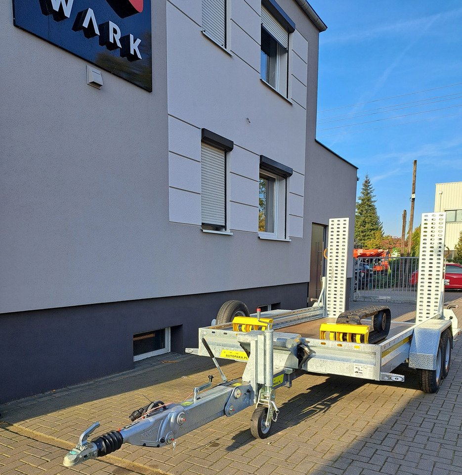 PRZYCZEPA WARK KHD DO MINIKOPARKI KOPARKI REGULOWANY DYSZEL DMC 3500 / WARK KHD TRAILER FOR MINI EXCAVATOR WITH ADJUSTABLE DRAWBAR DMC 3500 - Prikolica za prevoz radnih mašina: slika 4 PRZYCZEPA WARK KHD DO MINIKOPARKI KOPARKI REGULOWANY DYSZEL DMC 3500 / WARK KHD TRAILER FOR MINI EXCAVATOR WITH ADJUSTABLE DRAWBAR DMC 3500 - Prikolica za prevoz radnih mašina: slika 4