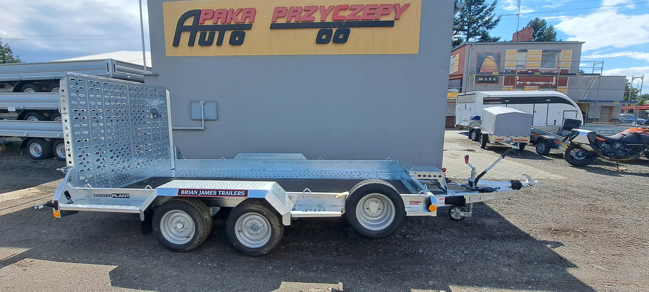 PRZYCZEPA Z RAMPĄ POD KOPARKĘ DO MINIKOPARKI 3500 / TRAILER WITH RAMPS FOR EXCAVATOR MINI EXCAVATOR 3500 - Prikolica za prevoz radnih mašina: slika 2 PRZYCZEPA Z RAMPĄ POD KOPARKĘ DO MINIKOPARKI 3500 / TRAILER WITH RAMPS FOR EXCAVATOR MINI EXCAVATOR 3500 - Prikolica za prevoz radnih mašina: slika 2
