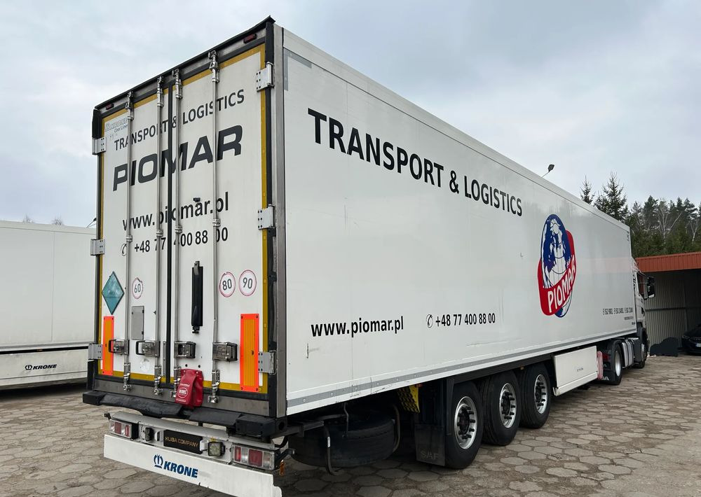 Krone CARRIER VECTOR 1550 / GRUBA ŚCIANA 7 CM / NOWE OPONY / 2017 ROK !! - Poluprikolica hladnjače: slika 1 Krone CARRIER VECTOR 1550 / GRUBA ŚCIANA 7 CM / NOWE OPONY / 2017 ROK !! - Poluprikolica hladnjače: slika 1