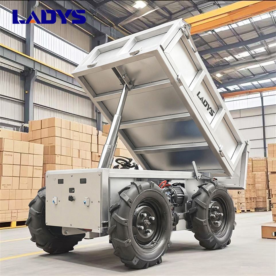 LADYS Electric Remote Control Transporter Agricultural Orchard Farm Electric Utv Dump Trailer Material Handling Equipment All Terrain Transport Vehicle - Traktorska prikolica za farmu/ Kiper: slika 4 LADYS Electric Remote Control Transporter Agricultural Orchard Farm Electric Utv Dump Trailer Material Handling Equipment All Terrain Transport Vehicle - Traktorska prikolica za farmu/ Kiper: slika 4