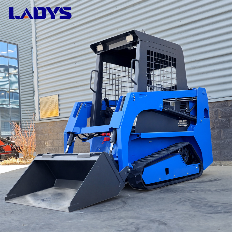 LADYS Free Shipping Mini Skid Steer Loader Compact Track Electric/Diesel Chinese Mini Skid Steer Loader For Sale With Mini Skid Steer Attachments 4 In 1 Bucket - Mini utovarivač: slika 4 LADYS Free Shipping Mini Skid Steer Loader Compact Track Electric/Diesel Chinese Mini Skid Steer Loader For Sale With Mini Skid Steer Attachments 4 In 1 Bucket - Mini utovarivač: slika 4