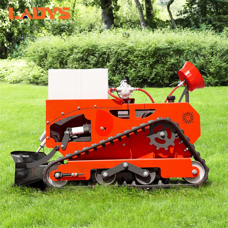 LADYS LD1000 Electric Remote Control Multi-Function Lawn Mower All-Terrain Agricultural Sprayers Pesticide Spraying Mower Gas Gasoline Track Crawler Lawn Mower - Kosačica: slika 4 LADYS LD1000 Electric Remote Control Multi-Function Lawn Mower All-Terrain Agricultural Sprayers Pesticide Spraying Mower Gas Gasoline Track Crawler Lawn Mower - Kosačica: slika 4
