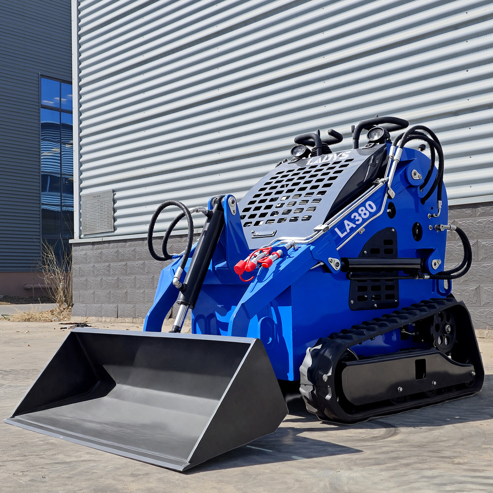 LADYS Free Shipping LA380 Mini Skid Steer Loader Compact Track Diesel Cheap Mini Skid Steer Loader For Sale With Mini Skid Steer Attachments 4 In 1 Bucket - Mini utovarivač: slika 4 LADYS Free Shipping LA380 Mini Skid Steer Loader Compact Track Diesel Cheap Mini Skid Steer Loader For Sale With Mini Skid Steer Attachments 4 In 1 Bucket - Mini utovarivač: slika 4
