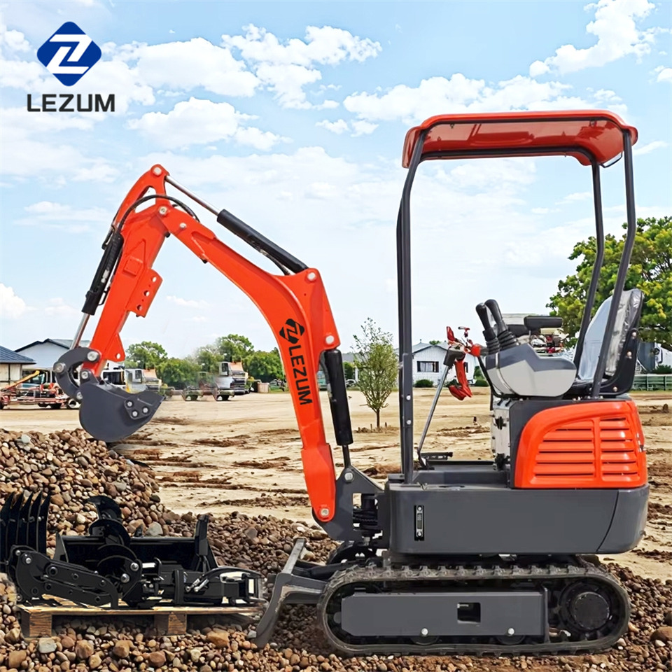 LEZUM Free Shipping Mini Excavator Bagger Pelle Miniexcavadora 1 2 3.5 Ton CE/EPA/EURO 5 Kubota Engine Diesel/Electric Mini Excavators For Sale - Bager guseničar: slika 3 LEZUM Free Shipping Mini Excavator Bagger Pelle Miniexcavadora 1 2 3.5 Ton CE/EPA/EURO 5 Kubota Engine Diesel/Electric Mini Excavators For Sale - Bager guseničar: slika 3