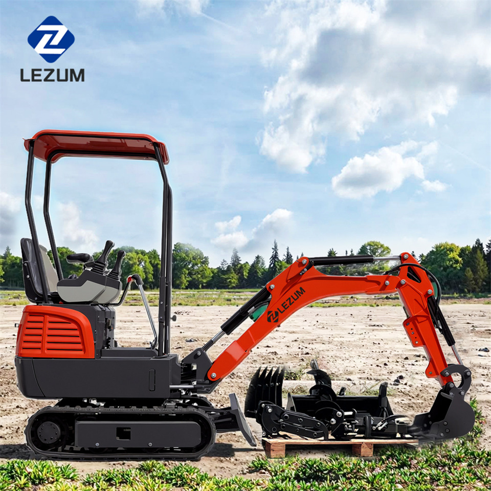 LEZUM Free Shipping Mini Excavator Bagger Pelle Miniexcavadora 1 2 3.5 Ton CE/EPA/EURO 5 Kubota Engine Diesel/Electric Mini Excavators For Sale - Bager guseničar: slika 4 LEZUM Free Shipping Mini Excavator Bagger Pelle Miniexcavadora 1 2 3.5 Ton CE/EPA/EURO 5 Kubota Engine Diesel/Electric Mini Excavators For Sale - Bager guseničar: slika 4