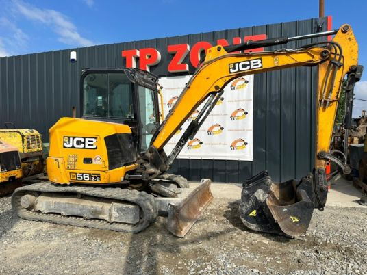 JCB JCB 56Z-2 CLIM à 32500 € HT - Mini bager: slika 1 JCB JCB 56Z-2 CLIM à 32500 € HT - Mini bager: slika 1