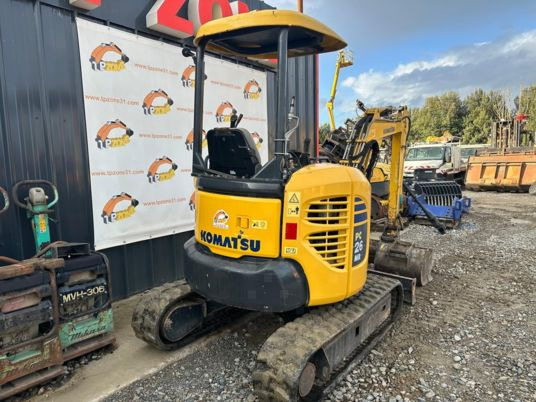 Komatsu PC26MR-3 à 19900€ HT - Mini bager: slika 3 Komatsu PC26MR-3 à 19900€ HT - Mini bager: slika 3