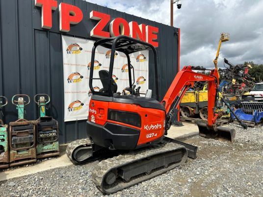 Kubota U27-4 à 20 500€ HT - Mini bager: slika 3 Kubota U27-4 à 20 500€ HT - Mini bager: slika 3