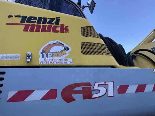 Menzi Muck A51 à 25 900 € HT - Bager: slika 4 Menzi Muck A51 à 25 900 € HT - Bager: slika 4