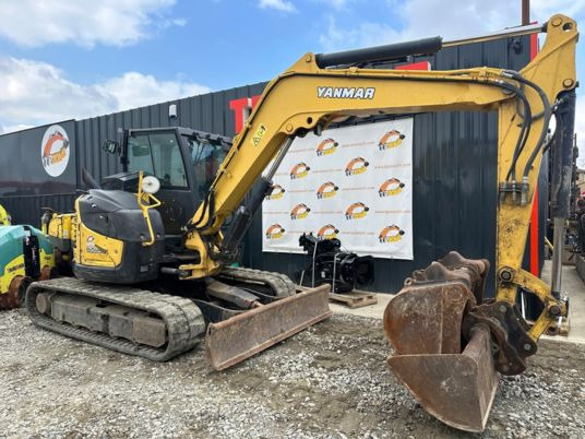 Yanmar VIO80-1A à 37500 euros HT - Bager guseničar: slika 3 Yanmar VIO80-1A à 37500 euros HT - Bager guseničar: slika 3