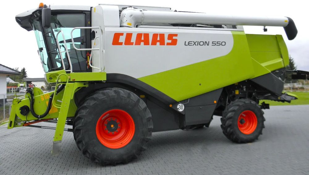 Claas Lexion 550 2005 Rok, heder V750, Najbogatsza Wersja, Nie Malowany, Stan Idealny - Kombinovani kombajn: slika 2 Claas Lexion 550 2005 Rok, heder V750, Najbogatsza Wersja, Nie Malowany, Stan Idealny - Kombinovani kombajn: slika 2