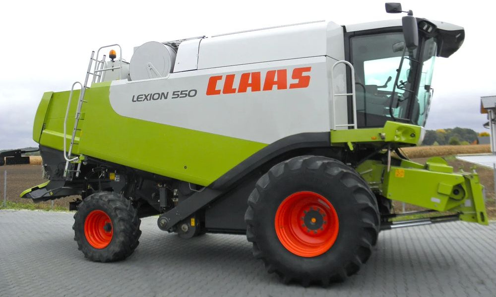 Claas Lexion 550 2005 Rok, heder V750, Najbogatsza Wersja, Nie Malowany, Stan Idealny - Kombinovani kombajn: slika 3 Claas Lexion 550 2005 Rok, heder V750, Najbogatsza Wersja, Nie Malowany, Stan Idealny - Kombinovani kombajn: slika 3