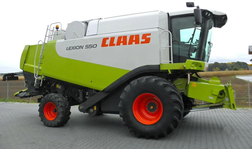 Claas Lexion 550 2005 Rok, heder V750, Najbogatsza Wersja, Nie Malowany, Stan Idealny - Kombinovani kombajn: slika 5 Claas Lexion 550 2005 Rok, heder V750, Najbogatsza Wersja, Nie Malowany, Stan Idealny - Kombinovani kombajn: slika 5