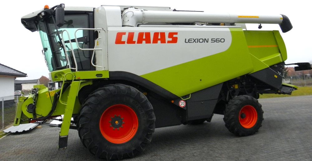Claas Lexion 560 2008 Rok heder V 750, Najbogatsza Wersja, Nie Malowany, Stan Bardzo Dobry - Kombinovani kombajn: slika 5 Claas Lexion 560 2008 Rok heder V 750, Najbogatsza Wersja, Nie Malowany, Stan Bardzo Dobry - Kombinovani kombajn: slika 5
