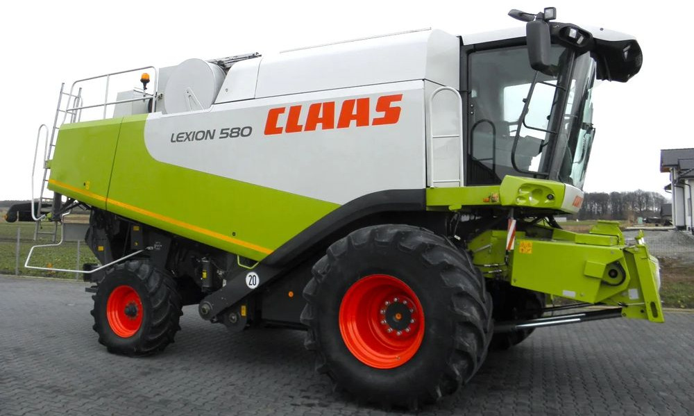 Claas Lexion 580 heder V900, Najbogatsza Wersja, Nie Malowany, Stan Bardzo Dobry - Kombinovani kombajn: slika 5 Claas Lexion 580 heder V900, Najbogatsza Wersja, Nie Malowany, Stan Bardzo Dobry - Kombinovani kombajn: slika 5