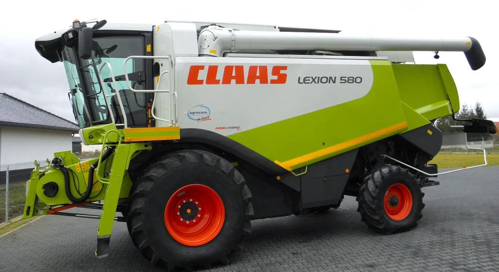 Claas Lexion 580 heder V900, Najbogatsza Wersja, Nie Malowany, Stan Bardzo Dobry - Kombinovani kombajn: slika 3 Claas Lexion 580 heder V900, Najbogatsza Wersja, Nie Malowany, Stan Bardzo Dobry - Kombinovani kombajn: slika 3
