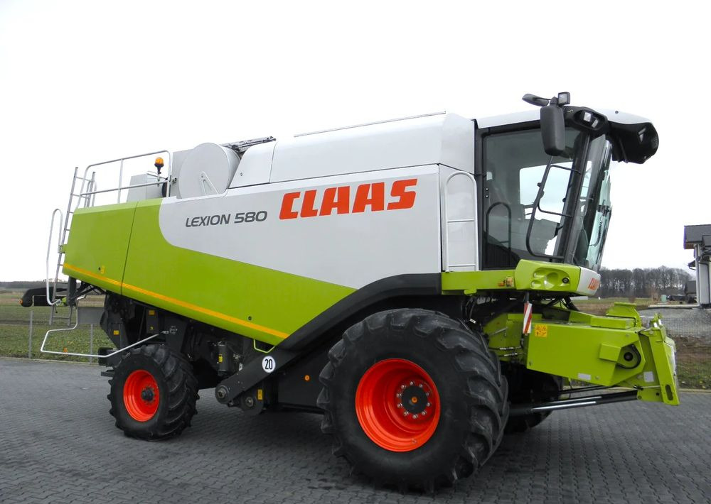 Claas Lexion 580 heder V900, Najbogatsza Wersja, Nie Malowany, Stan Bardzo Dobry - Kombinovani kombajn: slika 2 Claas Lexion 580 heder V900, Najbogatsza Wersja, Nie Malowany, Stan Bardzo Dobry - Kombinovani kombajn: slika 2