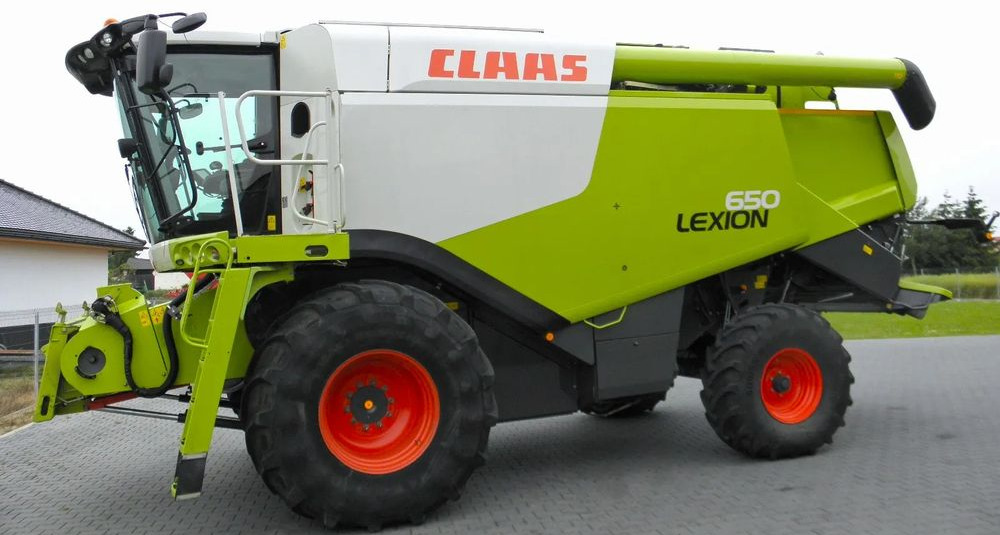 Claas Lexion 650 2014 Rok, heder V750, Nie Malowany, Stan Idealny - Kombinovani kombajn: slika 2 Claas Lexion 650 2014 Rok, heder V750, Nie Malowany, Stan Idealny - Kombinovani kombajn: slika 2