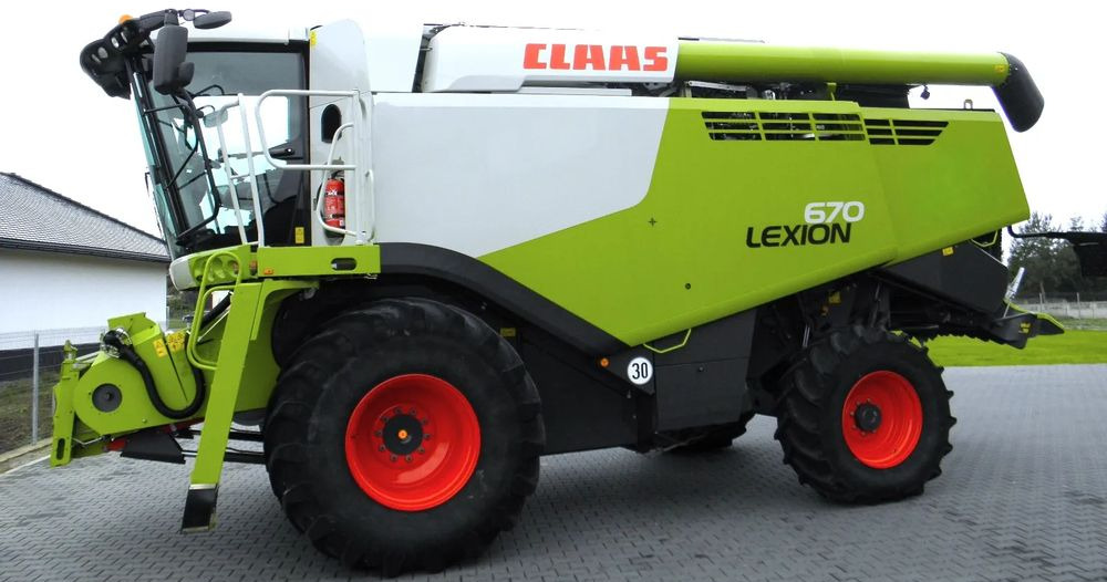 Claas Lexion 670 2019 Rok, Heder V 770, Najbogatsza Wersja, Nie Malowany, Stan Idealny - Kombinovani kombajn: slika 5 Claas Lexion 670 2019 Rok, Heder V 770, Najbogatsza Wersja, Nie Malowany, Stan Idealny - Kombinovani kombajn: slika 5
