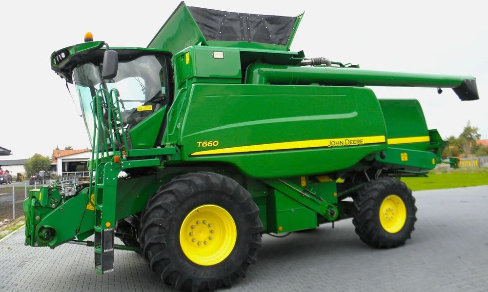 John Deere T660 2014 Rok, heder 7,6m, 2700 mtg na silniku, Najbogatsza Wersja, Nie Malowany, Stan Idealny - Kombinovani kombajn: slika 5 John Deere T660 2014 Rok, heder 7,6m, 2700 mtg na silniku, Najbogatsza Wersja, Nie Malowany, Stan Idealny - Kombinovani kombajn: slika 5