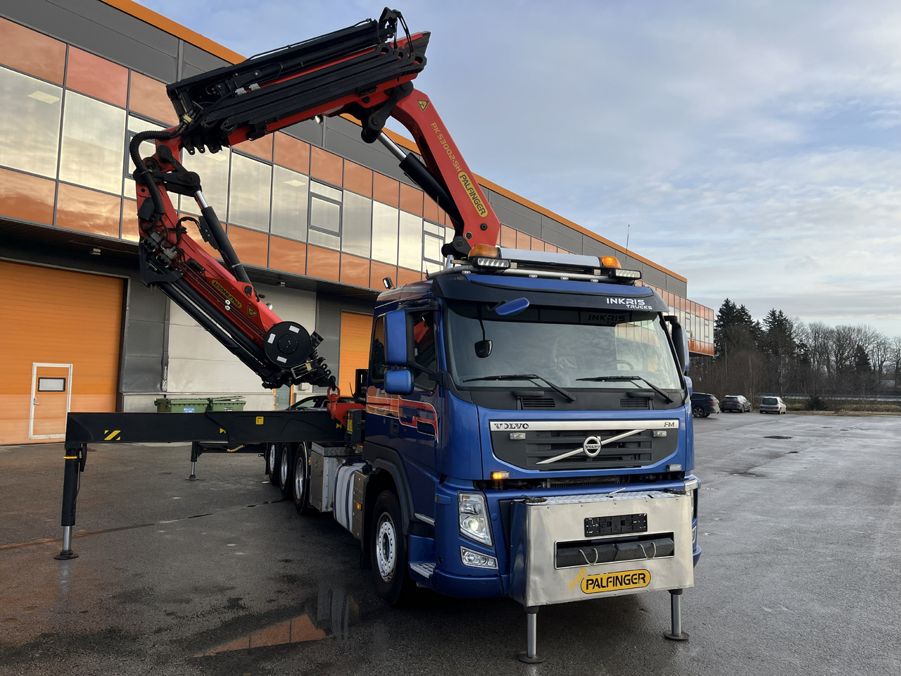 VOLVO FM 500 8X4 + Crane Palfinger PK53002SH YEAR 2016 + JIB PJ125 - Kamion sa dizalicom: slika 1 VOLVO FM 500 8X4 + Crane Palfinger PK53002SH YEAR 2016 + JIB PJ125 - Kamion sa dizalicom: slika 1