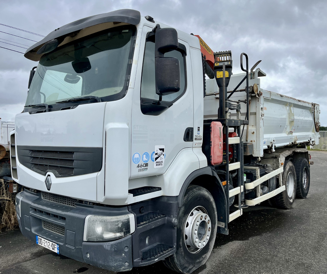 RENAULT Premium Lander 460dxi bibenne grue Palfinger pk16001 - Istovarivač, Kamion sa dizalicom: slika 2 RENAULT Premium Lander 460dxi bibenne grue Palfinger pk16001 - Istovarivač, Kamion sa dizalicom: slika 2