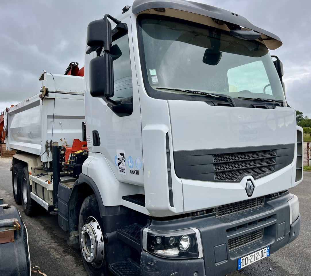 RENAULT Premium Lander 460dxi bibenne grue Palfinger pk16001 - Istovarivač, Kamion sa dizalicom: slika 1 RENAULT Premium Lander 460dxi bibenne grue Palfinger pk16001 - Istovarivač, Kamion sa dizalicom: slika 1