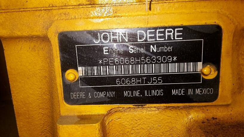 John Deere 6068 HTJ55 - Motor za Šumarska oprema: slika 1 John Deere 6068 HTJ55 - Motor za Šumarska oprema: slika 1