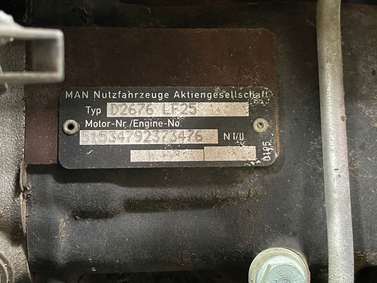 MAN MAN Motor D2676 LF25 TGS TGX D 2676 LF 25 Euro 6 - Motor za Kamion: slika 5 MAN MAN Motor D2676 LF25 TGS TGX D 2676 LF 25 Euro 6 - Motor za Kamion: slika 5