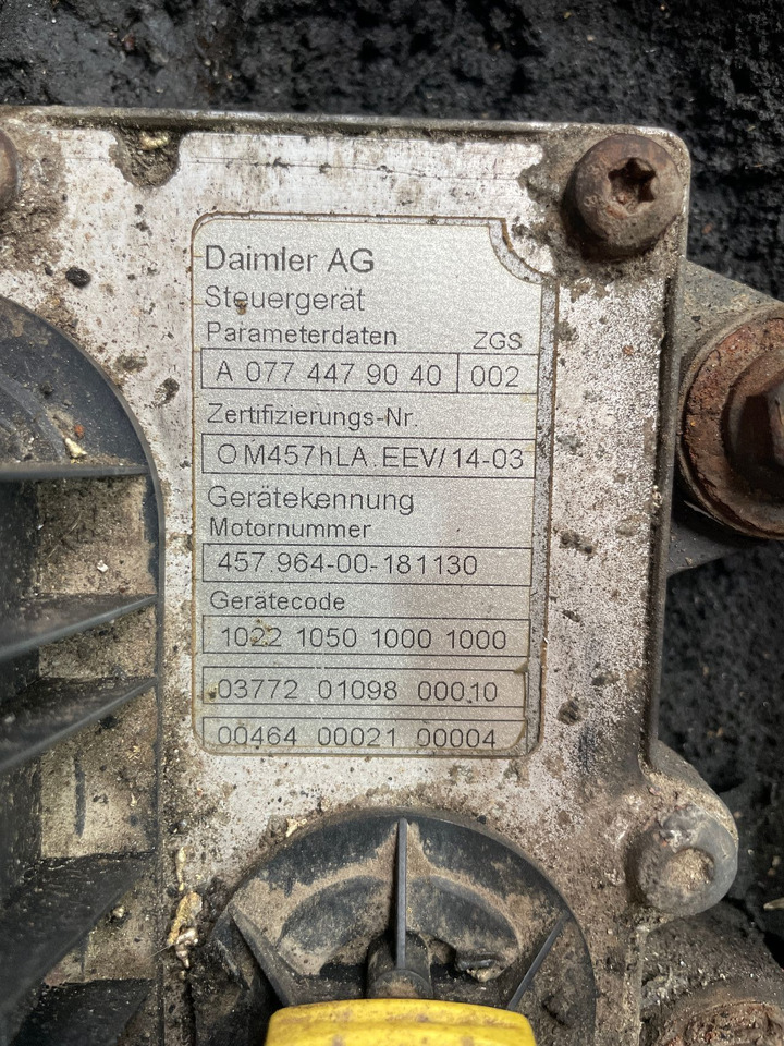 Mercedes-Benz Mercedes Motor OM 457 HLA Citaro LE EEV OM457HLA 457964 Tourismo - Motor za Autobus: slika 5 Mercedes-Benz Mercedes Motor OM 457 HLA Citaro LE EEV OM457HLA 457964 Tourismo - Motor za Autobus: slika 5