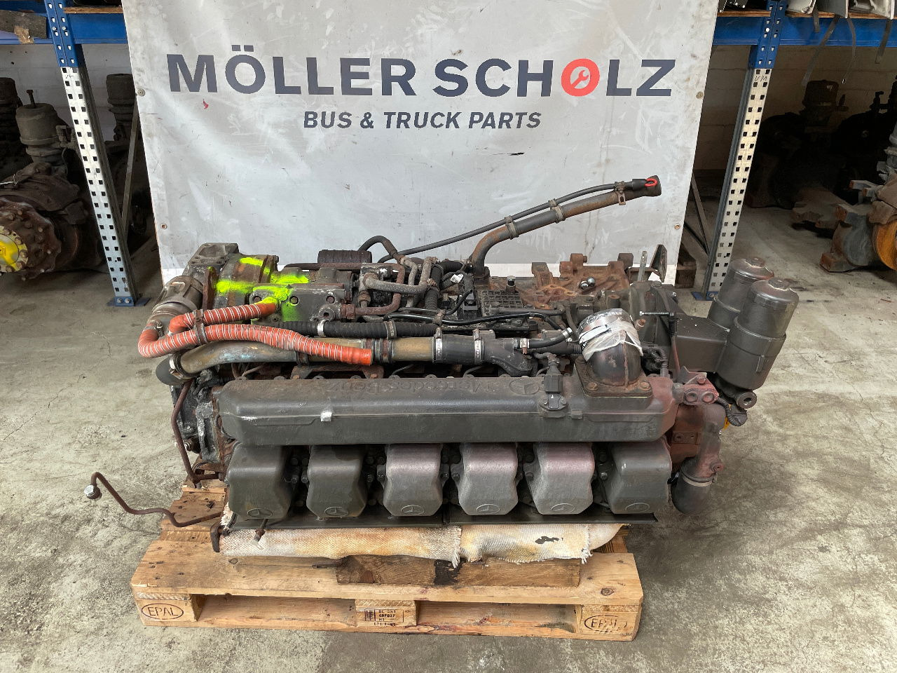 Mercedes-Benz Mercedes Motor OM 457 HLA Citaro OM457HLA 457942 Setra - Motor za Autobus: slika 1 Mercedes-Benz Mercedes Motor OM 457 HLA Citaro OM457HLA 457942 Setra - Motor za Autobus: slika 1