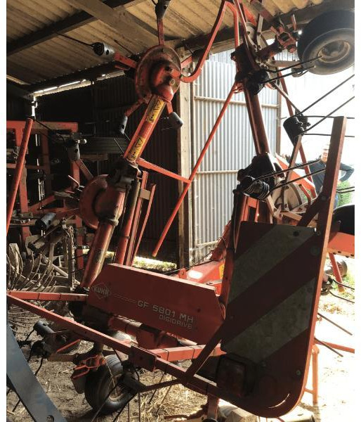 KUHN GF5801 - Prevrtač/ Grabuljač: slika 2 KUHN GF5801 - Prevrtač/ Grabuljač: slika 2