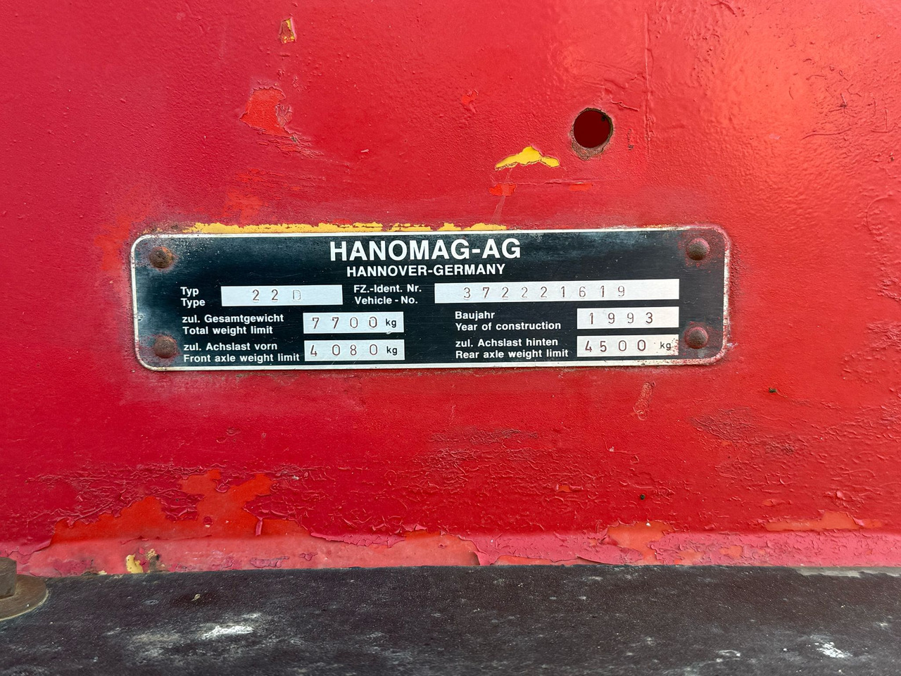 Utovarivač točkaš HANOMAG 22 D Front Loader: slika 6