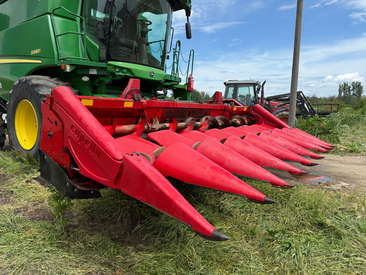 Hydraulic folding corn header Capello Quasar - Kombajn za kukuruz: slika 4 Hydraulic folding corn header Capello Quasar - Kombajn za kukuruz: slika 4