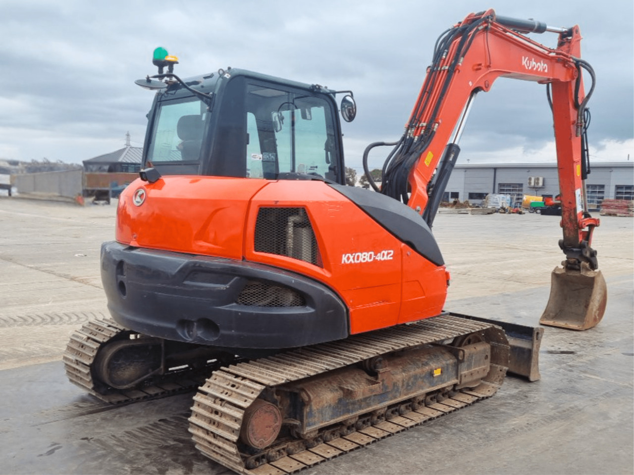 Kubota KX080-4A2 Excavator, TOP !!! - Mini bager: slika 4 Kubota KX080-4A2 Excavator, TOP !!! - Mini bager: slika 4